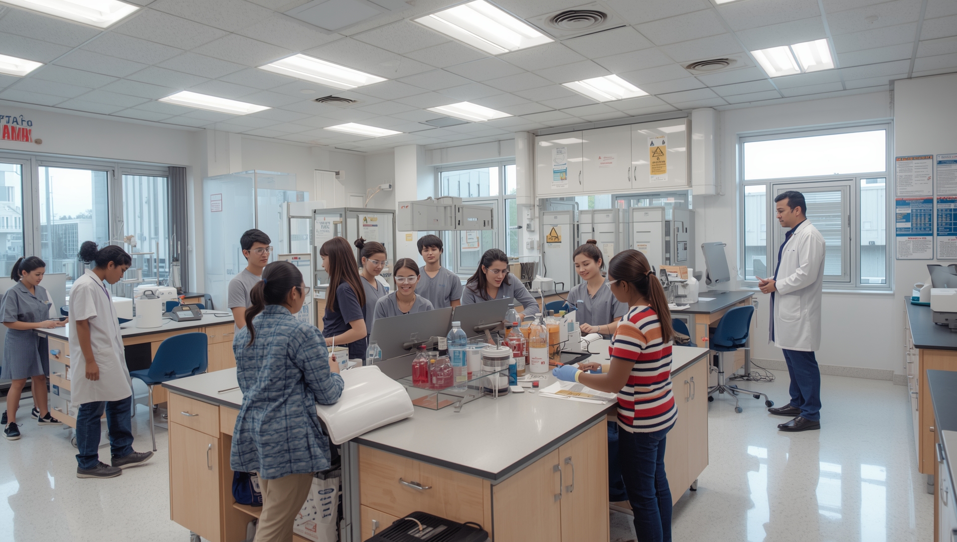 Inspiring and Safe Chemistry Lab